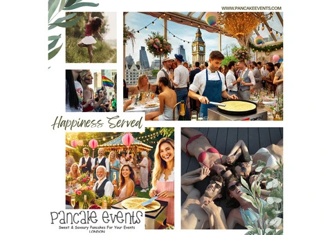 REVITALIZE YOUR SUMMER PARTY WITH TEMPTING PANCAKE CATERING OF LONDON - 1/7