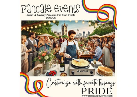 Delight in LGBTQ+ Events and Weddings with Pancake Events' Exquisite Crepe Catering - 4/4