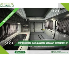 Best Motorhome Deals in Glasgow, Armadale, and Draycott UK - Motorhomeworld