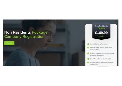 Non-Residents Company Registration Package- Formations Hunt