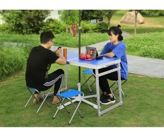 Portable and Durable Foldable Table for Indoor and Outdoor Use