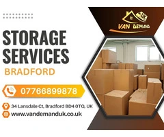 Get Secure & Affordable Storage Solutions in Bradford – At Van Demand Ltd
