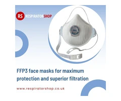 FFP3 face masks for maximum protection and superior filtration