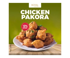 Royal King of Spice: 10% Off Chicken Pakora in Darlington
