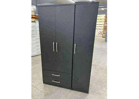 1,2,3,4,5,6,7,8 Door wardrobe with chest of drawer and bedside ready for free shipping - 3/24