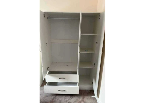 1,2,3,4,5,6,7,8 Door wardrobe with chest of drawer and bedside ready for free shipping - 4/24