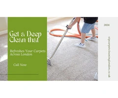 Get a Deep Clean that Refreshes Your Carpets Across London