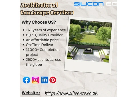 Architectural Landscaping Planning Services - SiliconECUK CAD BIM 3D Services