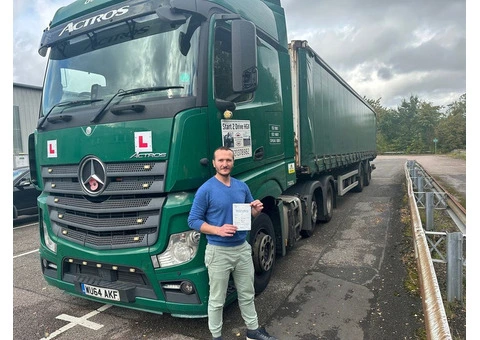 Mastering the Road: Class 1 Lessons, Training, and HGV Certification