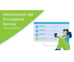 Entertainment app development services- Nimble Appgenie