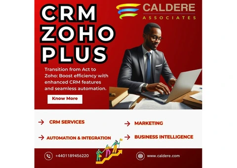 Explore CRM Zoho Plus | Caldere: Your Path to Better CRM