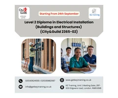 Electrical courses in UK London(City & Guilds 2365–02)