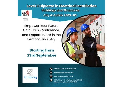 Level 3 Diploma in Electrical Installation (Buildings and Structures) (City & Guilds 2365-03)