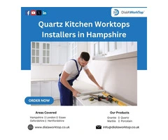 Quartz Kitchen Worktops Installers in Hampshire