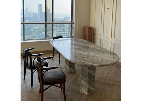 Luxury Marble Dining Table for Modern Dining Spaces