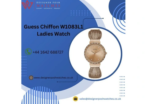 Guess Chiffon W1083L1 Ladies Watch