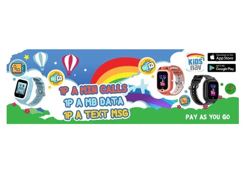 Stay Connected, Keep Them Safe – Anytime, Anywhere with KidsNav GPS Watches!
