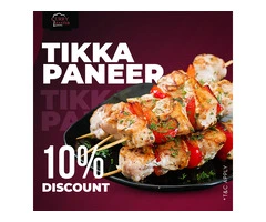 10% Off Tikka Paneer at Curry Master in Bournemouth