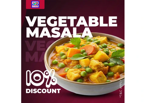 10% Off at Penge Masala: Enjoy Delicious Vegetable Masala in South East London