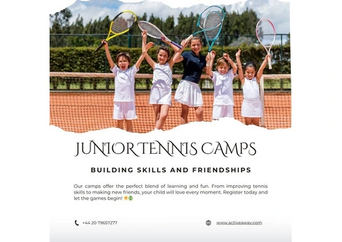 Serve Up Summer Fun: Junior Tennis Camps for All Levels - 4/6