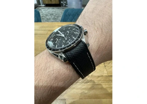 Omega Swatch Moonswatch Speedmaster Rubber Strap 20mm Mission Moon & Watch Tool - 2/4