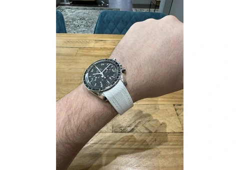 Omega Swatch Moonswatch Speedmaster Rubber Strap 20mm Snoopy & Watch Tool - 5/5