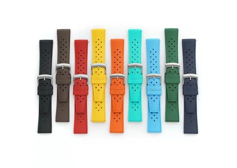 Tropic Watch Strap Dive FKM Rubber Quick Release 20mm 22mm - 2/5