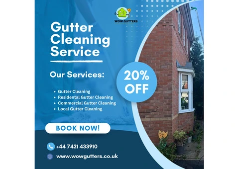 Commercial Gutter Cleaning | Gutter Cleaning near me