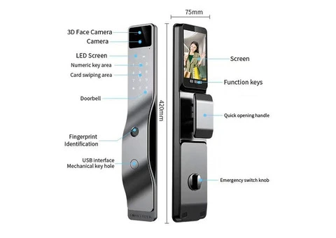 Smart Face F7 Smart Door Lock with Intercom - 2/3