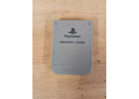 Playstation Memory Card
