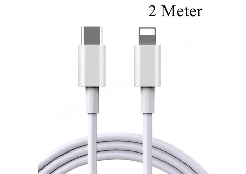 For iPhone 14 13 12 11 Pro XR XS Fast Charging 20W USB-C PD Plug Charger Cable - 2/5
