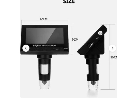 Digital Microscope, WADEO 1000X 4.3" LCD Display Electronic USB 00735-STK - 6/11