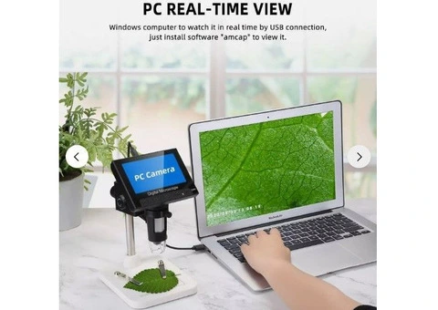 Digital Microscope, WADEO 1000X 4.3" LCD Display Electronic USB 00735-STK - 11/11