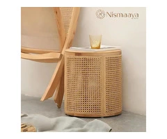 Modern Design with Classic Charm: Ash Wood Side Tables