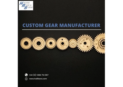 Custom Gear Manufacturer | Halifax Rack & Screw