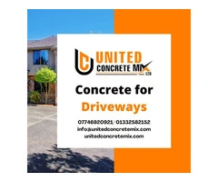 Premium Concrete for Driveways – Durable & Affordable!