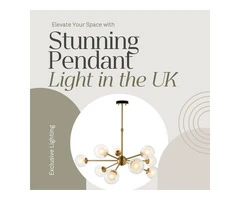 Elevate Your Space with Stunning Pendant Lights in the UK