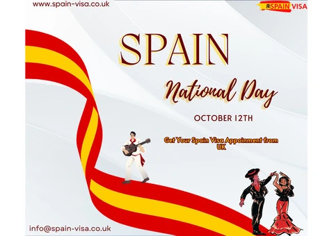 Travel to Spain for National Day – Book Your Visa Appointment Now