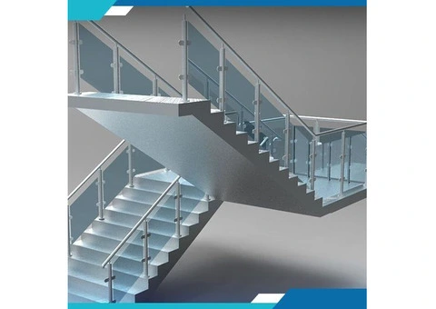 Exceptional Frameless Glass Balustrade Stairs Installation Services