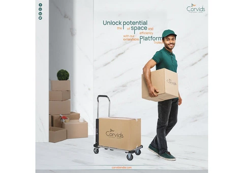 Heavy-Duty Platform Trolleys – Corvids India’s Reliable Transport Solution - 5/8