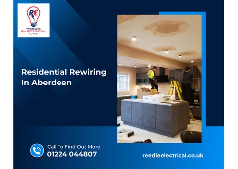 Expert Residential Rewiring Services in Aberdeen - Reedie Electrical