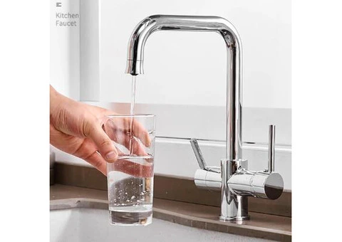 3 Way Kitchen Sink Mixer Tap Brass Water Direct Drinking Water Filtered Tap TC0145 - 1/4