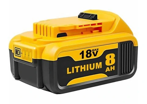 8.0Ah Dewalt DCB184 DCB208 18V XR slide Li-Ion Battery