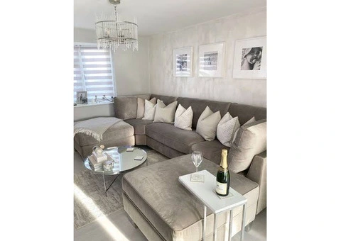 New U Shaped Corner Sofa - 4/6