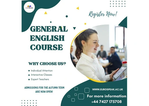 Enrol for General English Course