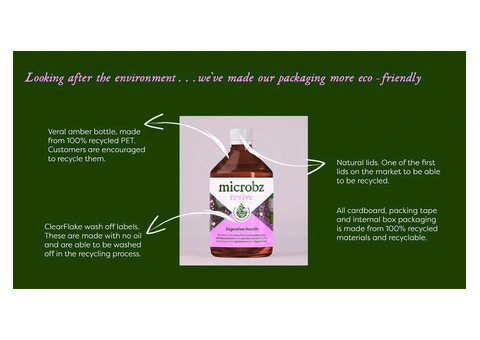 Sustainable Gut and Pet Health Solutions by microbz - 100% Natural