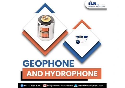 Geophone and hydrophone