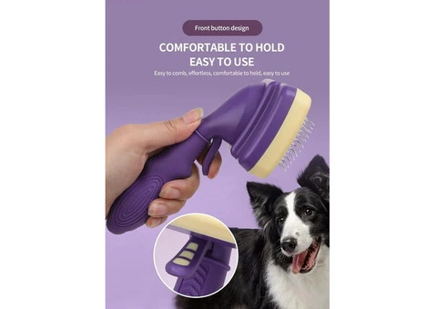 Self-Cleaning Slicker Brush: The Essential Grooming Tool!