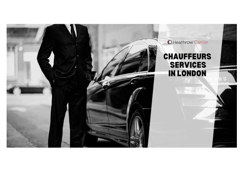 Book chauffeurs service in London with  Heathrow Carriers