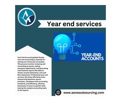 Expert Year End Accounting Services for a Hassle-Free Process